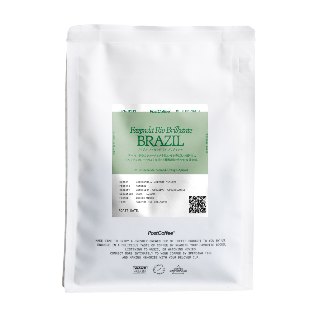 [Signature Roast] Brazil Fazenda Rio Brilhante (BRA-0131) / 中煎り