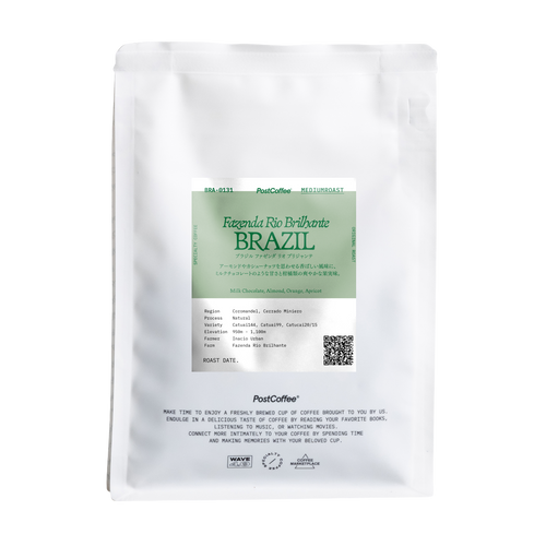 [Signature Roast] Brazil Fazenda Rio Brilhante (BRA-0131) / 中煎り