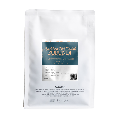 [Signature Roast] Burundi Nyagishiru CWS Washed (BUR-3615) / 深煎り