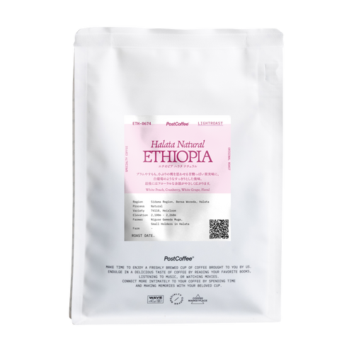 [Signature Roast] Ethiopia Halata Natural(ETH-0674) / 浅煎り