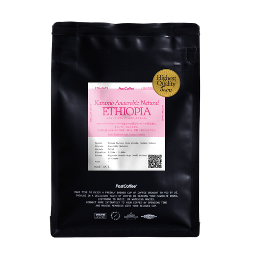 [Artisan Roast] Ethiopia Karamo Anaerobic Natural (ETH-0679) / 浅煎り