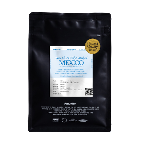 [Artisan Roast] Mexico Rosa Elisa Geisha Washed (MEX-1107) / 浅煎り