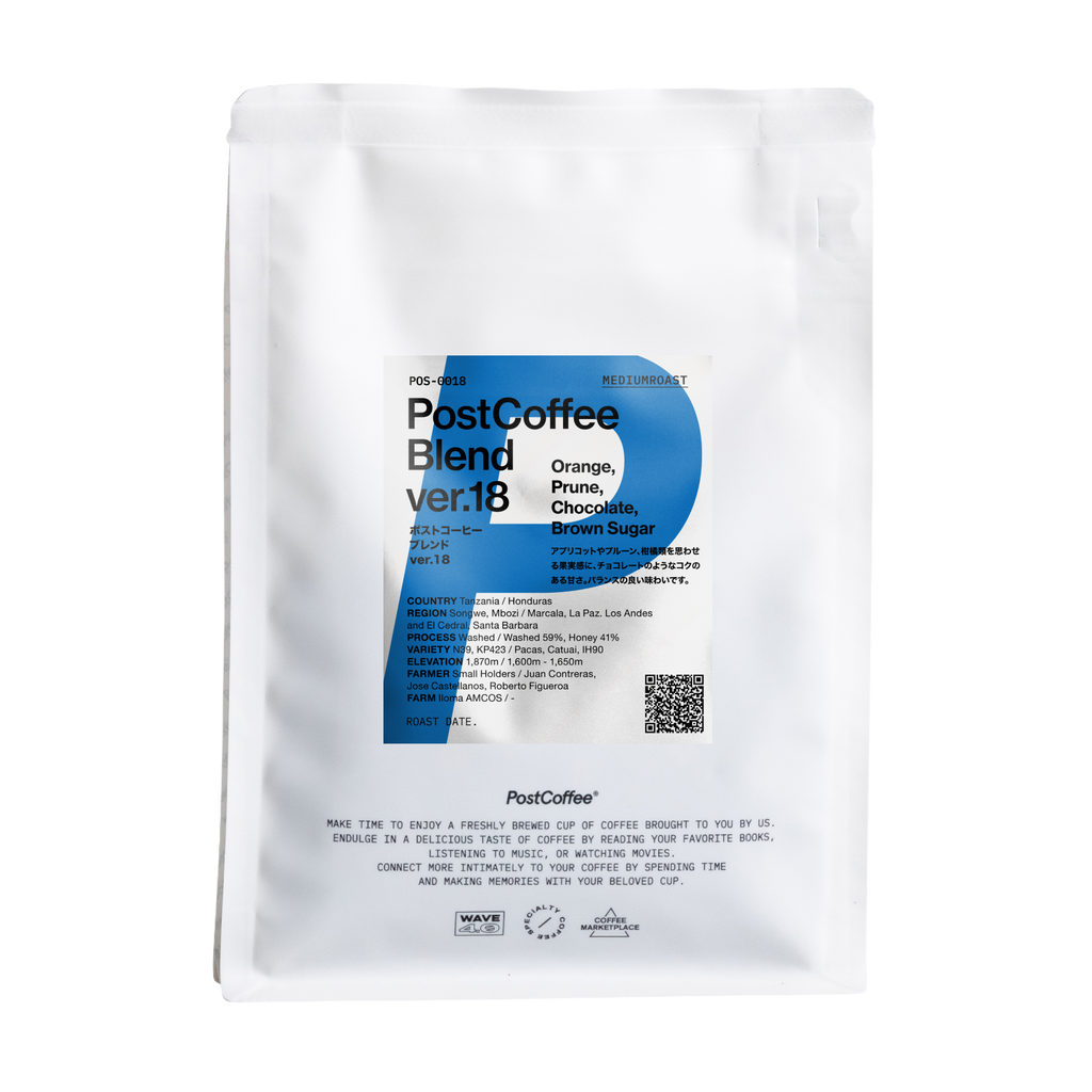 [Signature Roast] PostCoffee Blend ver.18 (POS-0018) / 中煎り