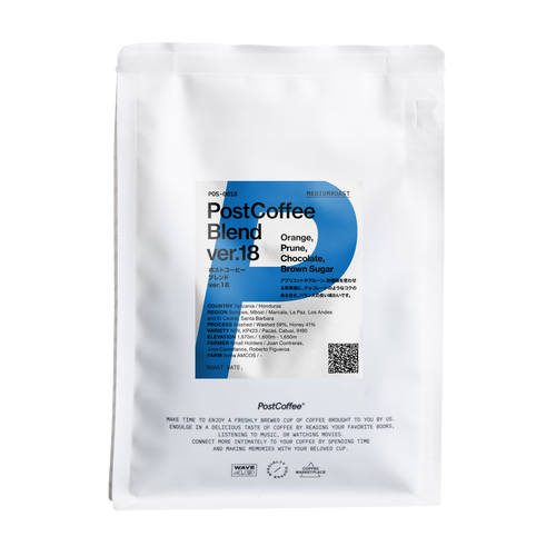 [Signature Roast] PostCoffee Blend ver.18 (POS-0018) / 中煎り