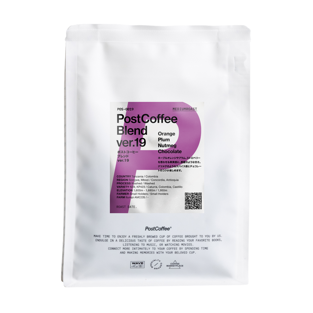 [Signature Roast] PostCoffee Blend ver.18 (POS-0019) / 中煎り