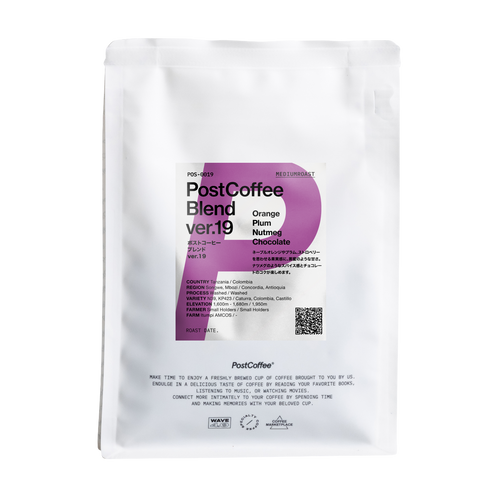 [Signature Roast] PostCoffee Blend ver.19 (POS-0019) / 中煎り