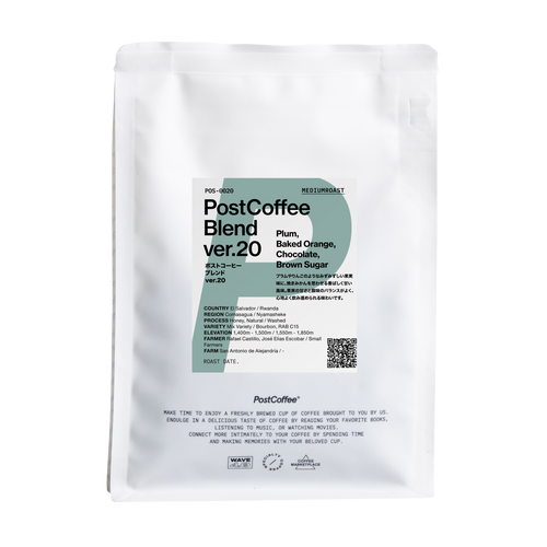[Signature Roast] PostCoffee Blend ver.20 (POS-0020) / 中煎り