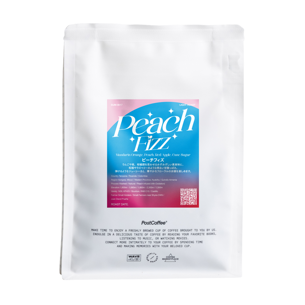 [Signature Roast] Peach Fizz (SUM-0017) / 浅煎り