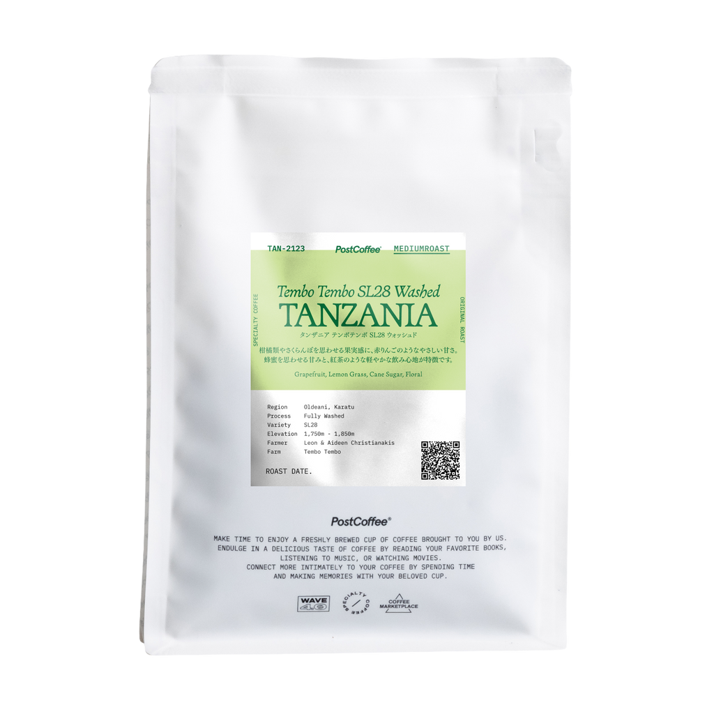[Signature Roast] Tanzania Tembo Tembo SL28 Washed (TAN-2123) / 中煎り