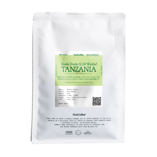 [Signature Roast] Tanzania Tembo Tembo SL28 Washed (TAN-2123) / 中煎り